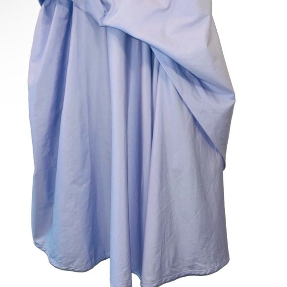 CECILIE BAHNSEN Dress Purple size 8 Seero cutout lavender cotton asymmetric mini - Picture 12 of 15